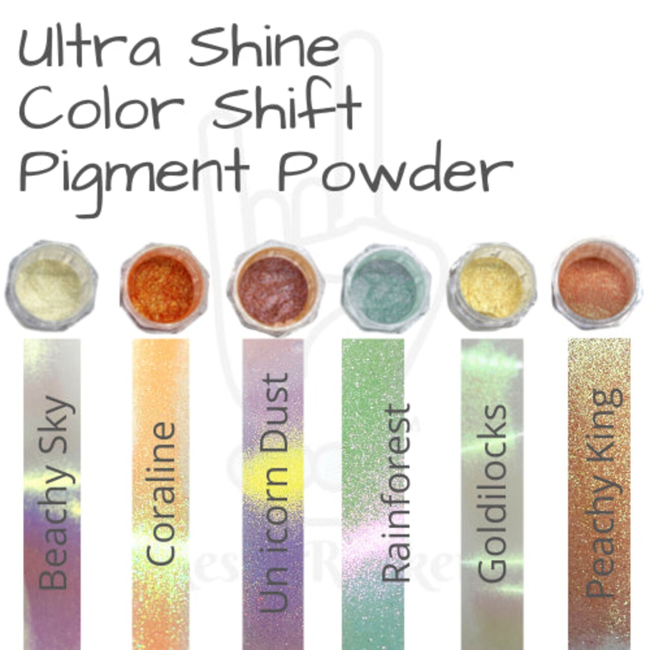 Resin Rockers Premium Color-shift Chameleon Pigment Powder Ultra Shine Beachy Sky